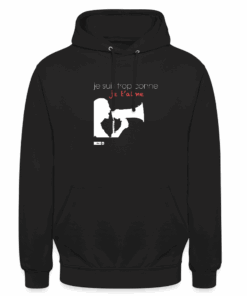 Sweat-shirt à capuche unisexe