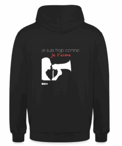 Sweat-shirt à capuche unisexe