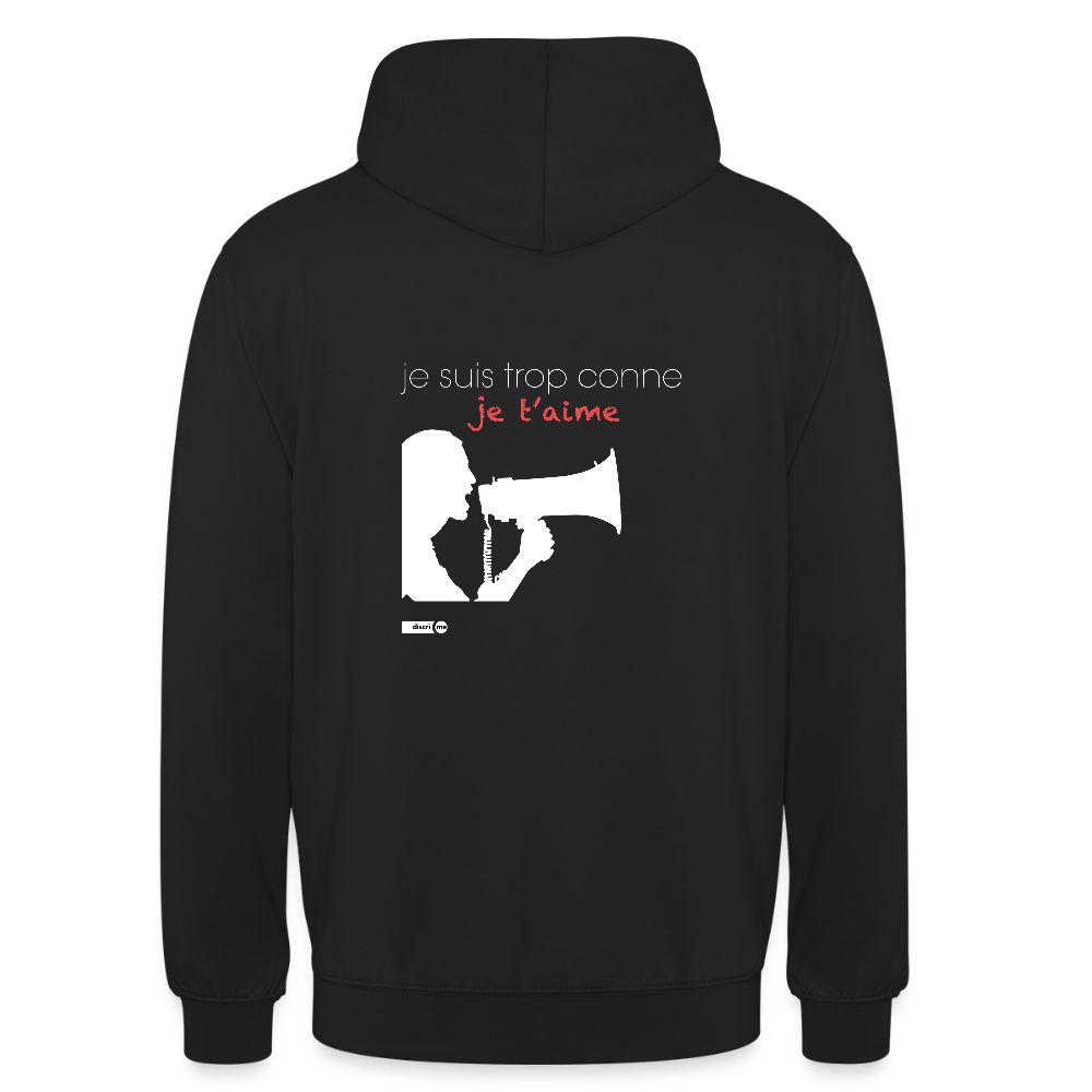 Sweat-shirt à capuche unisexe